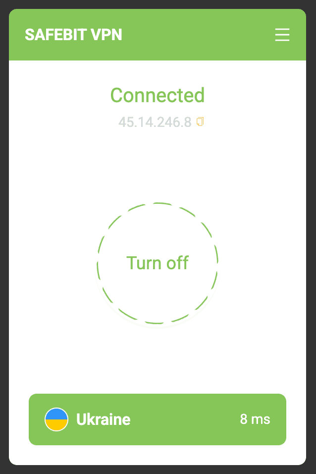 Extension screenshot 1